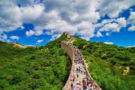Badaling Great Wall tourists