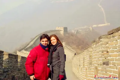 visiting great wall