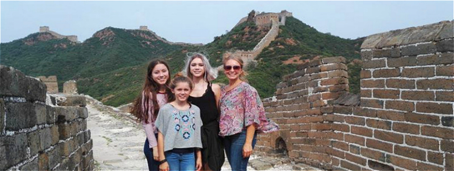 China Great Wall with Kids