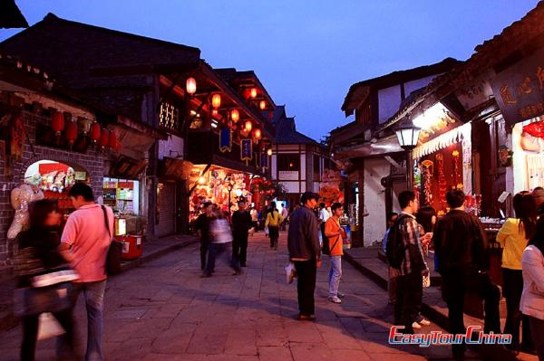 Chongqing tour to Ciqikou Ancient Town