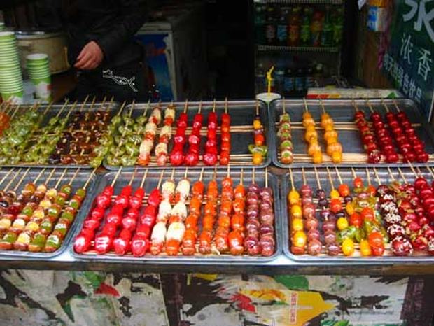 Chongqing food to taste in Ciqikou Ancient Town