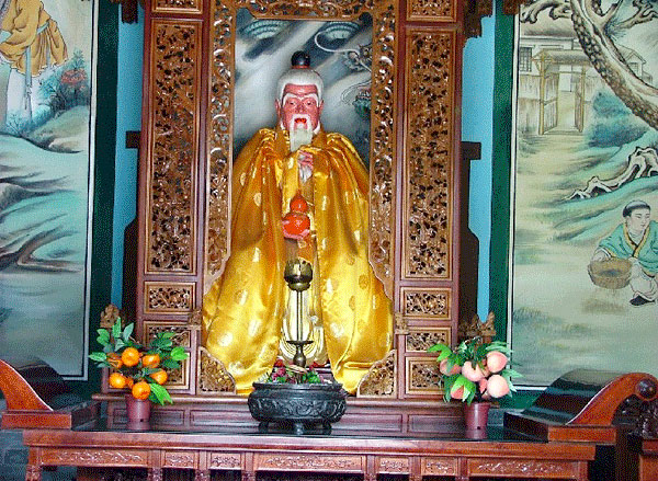 Temple of the Eight Immortals in Xian China