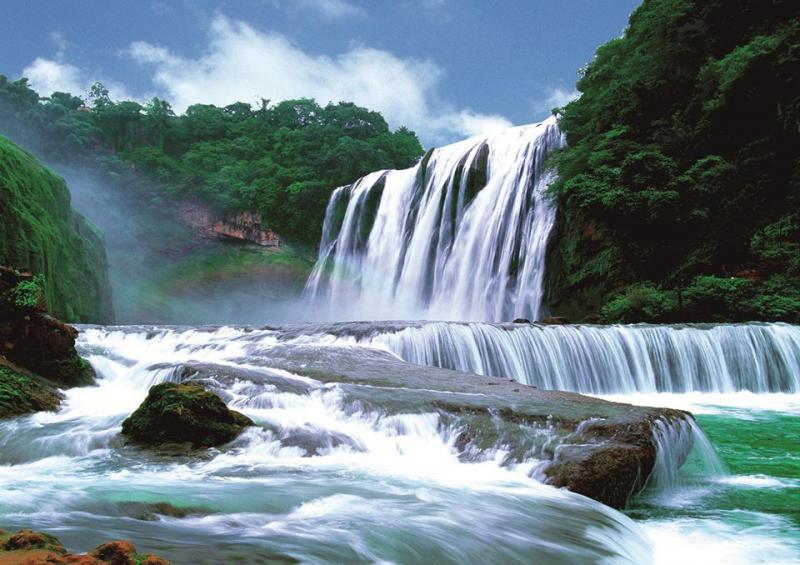 Beautiful Huangguoshu Watefall in China