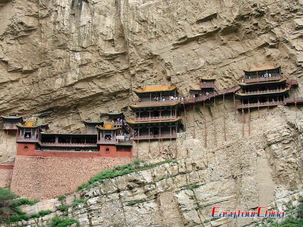 ancient chinese architecture: Hanging Temple