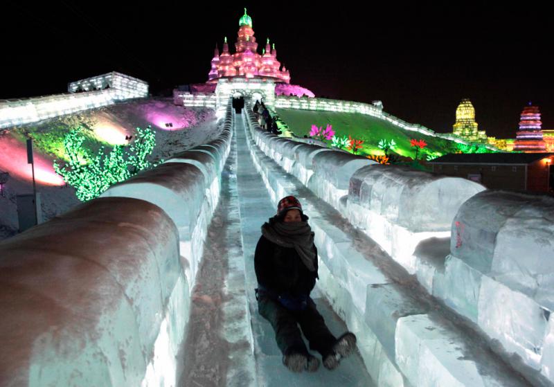 Harbin Ice slide