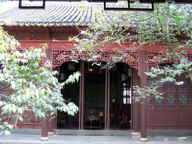 Houses at Lion Grove Garden in Suzhou