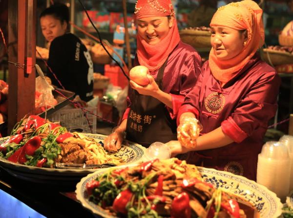 Muslim Quarter: food and local people