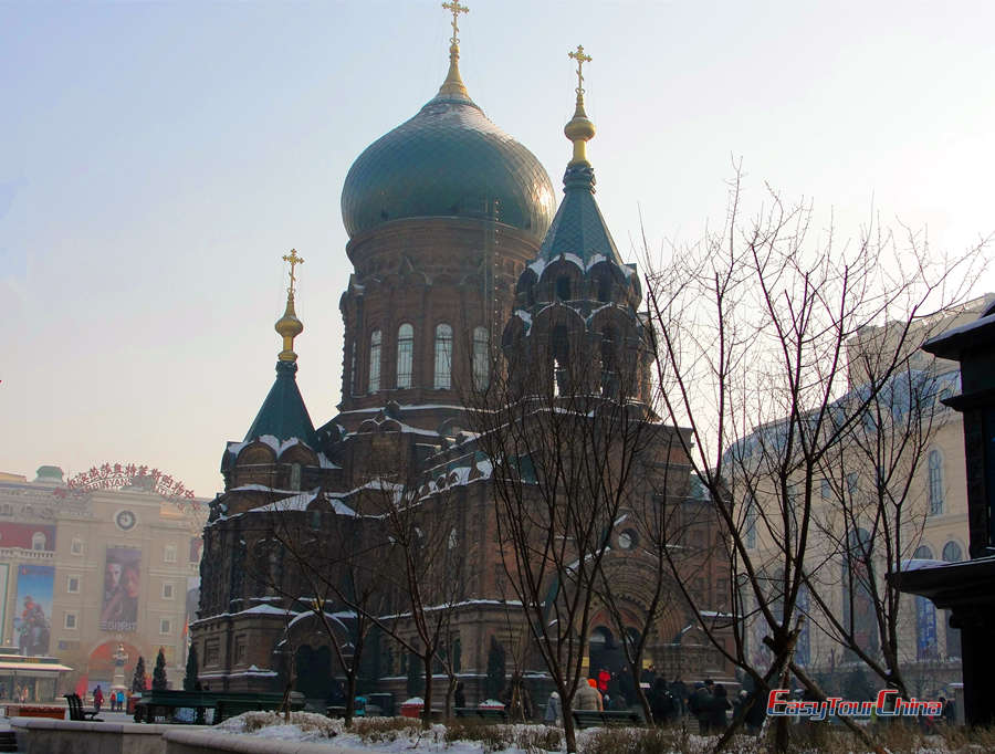 Visit Saint Sophia Cathedral on Harbin tour