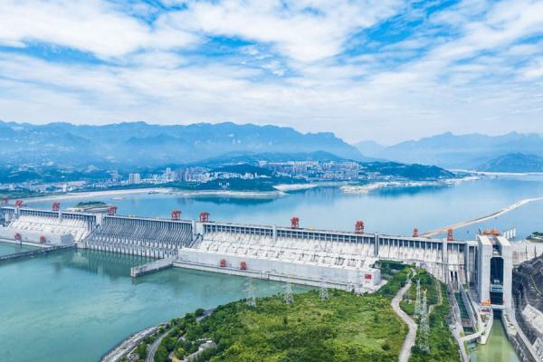 Three Gorge Dam on Yangtze River