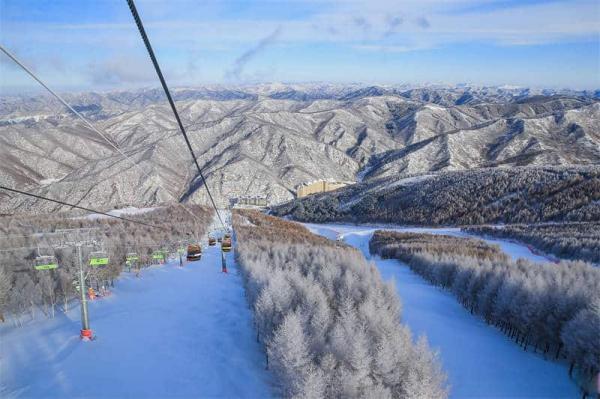 Chongli Ski Resort in China