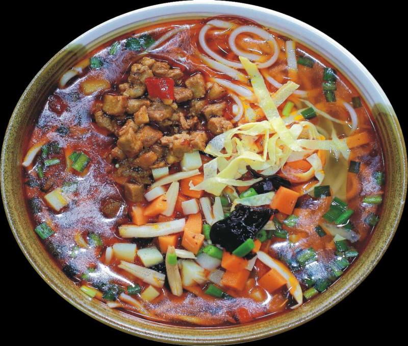 Xian Famous food - Qishan Saozi Noodles